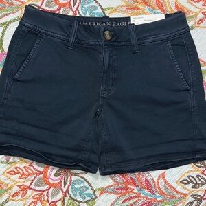 American Eagle Outfitters size 2 midi super stretch x dark bluish grey new